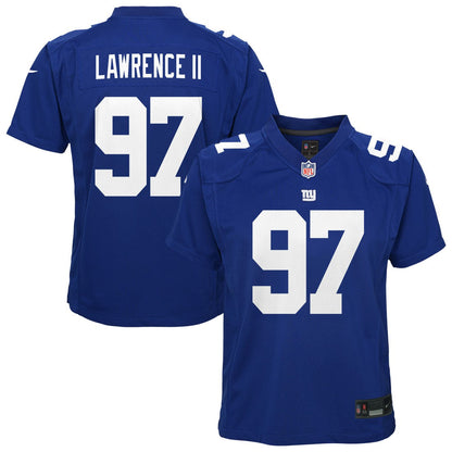 Dexter Lawrence New York Giants Youth Game Jersey - Royal | Nike for sale
