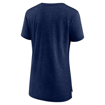 Tampa Bay Rays Women's Practice Time Tri-Blend T-Shirt - Navy