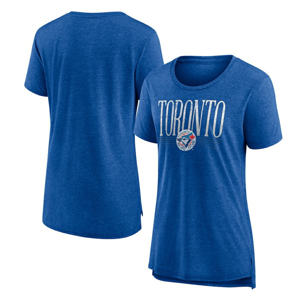 Toronto Blue Jays Women's Toppler Tri-Blend T-Shirt - Royal