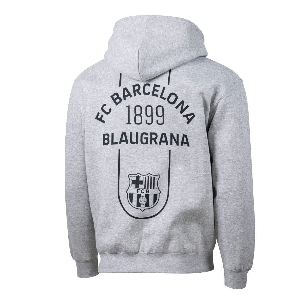 Barcelona Sport Design Sweden Streetwear Relaxed Pullover Hoodie - Heather Gray outlet
