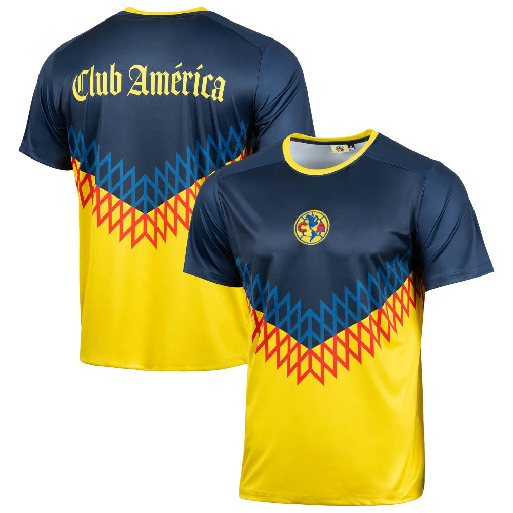Club America Sport Design Sweden Youth Home Sideline T-Shirt - Navy on sale