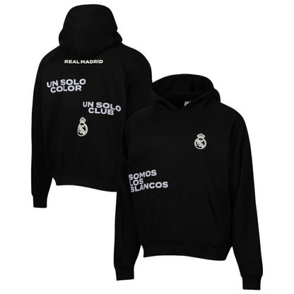 Real Madrid Sport Design Sweden Overtime Oversized Raglan Hoodie - Black sale