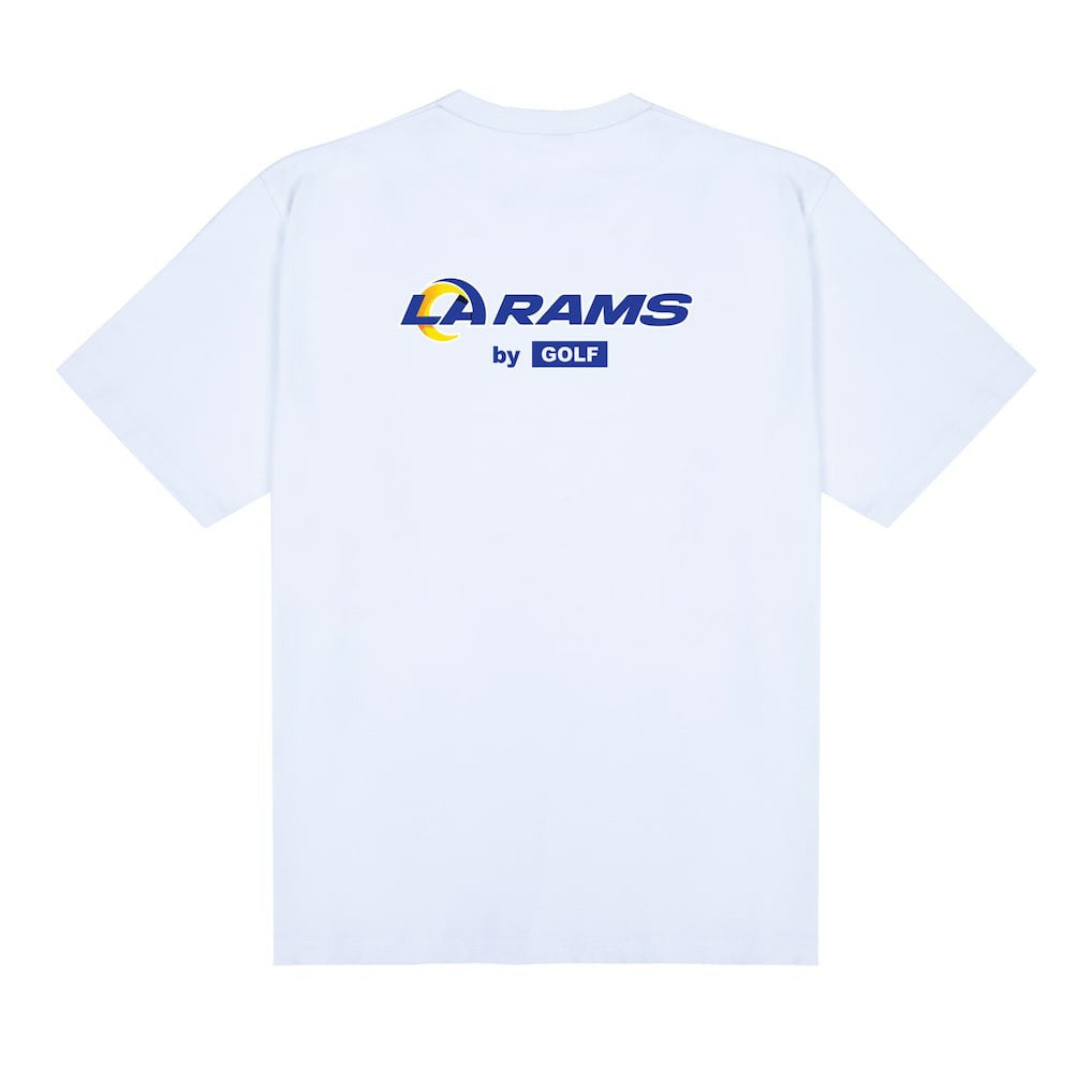 Los Angeles Rams GOLF WANG Cutout T-Shirt - White for sale
