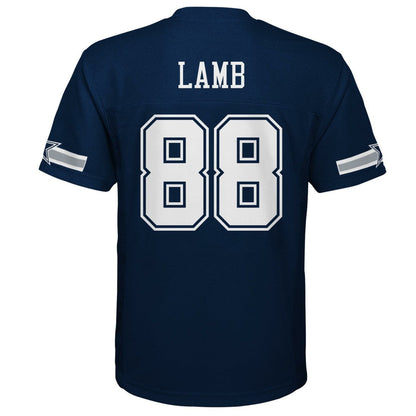 CeeDee Lamb Dallas Cowboys Outerstuff Preschool Replica Player Jersey - Navy for sale