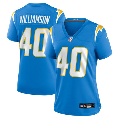 Kendall Williamson Los Angeles Chargers Women's Team Game Jersey - Powder Blue | Nike cheap