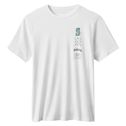 Seattle Mariners TravisMathew Sunset Slam 2.0 T-Shirt - White
