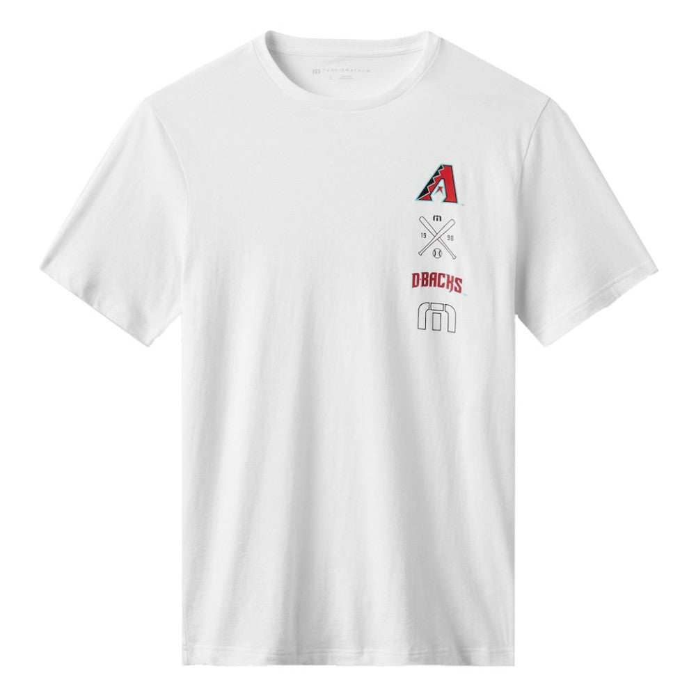 Arizona Diamondbacks TravisMathew Sunset Slam 2.0 T-Shirt - White