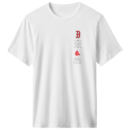 Boston Red Sox TravisMathew Sunset Slam 2.0 T-Shirt - White