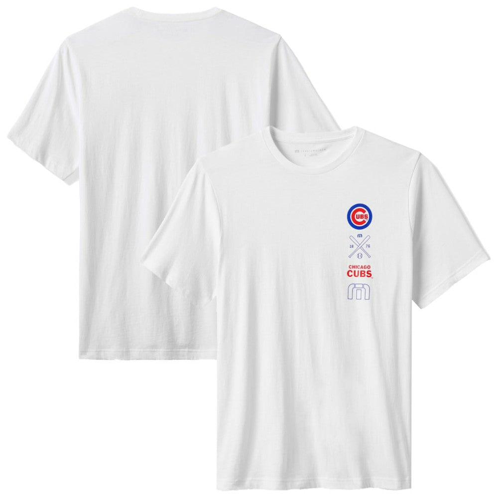 Chicago Cubs TravisMathew Sunset Slam 2.0 T-Shirt - White