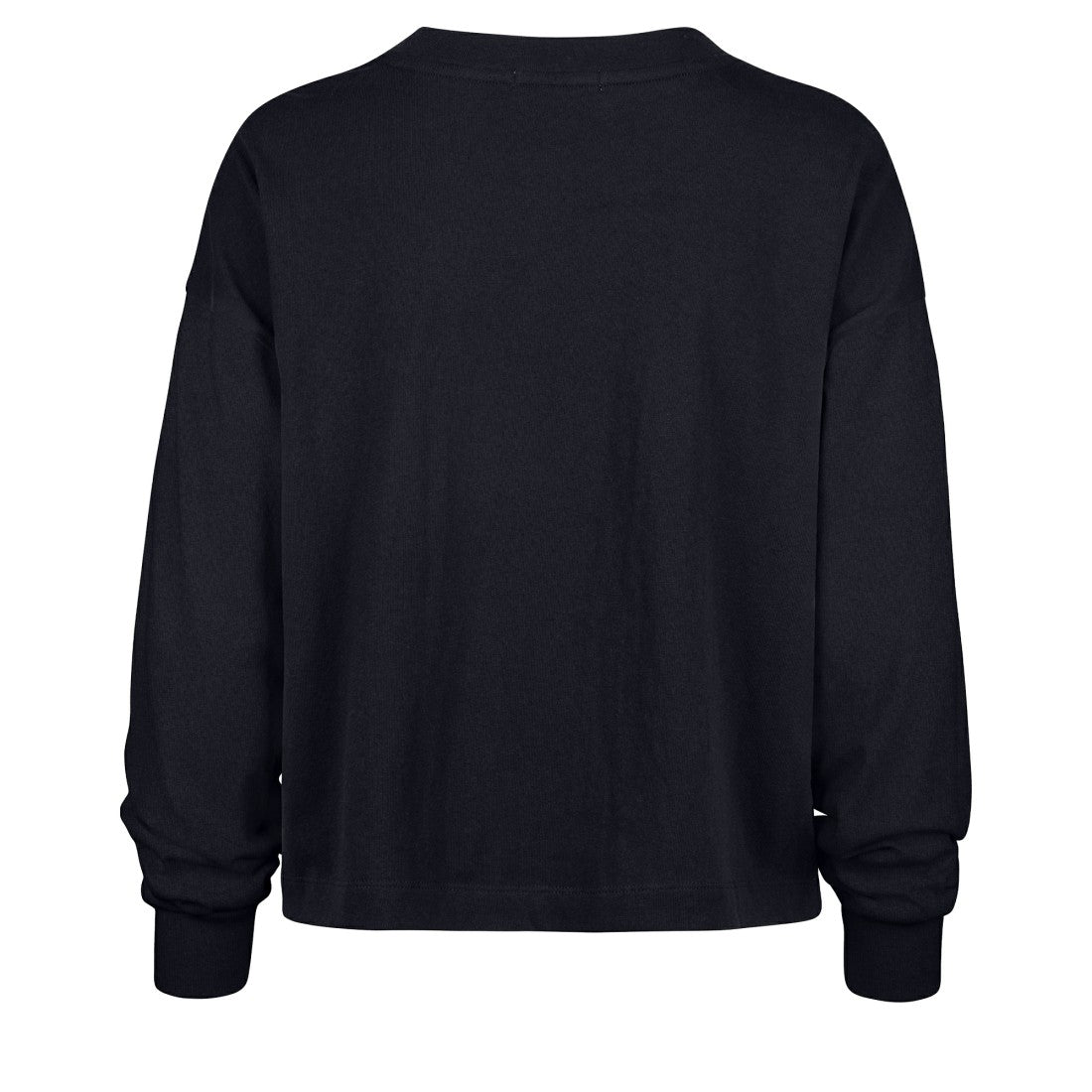Denver Broncos '47 Women's Muse Sydney Long Sleeve Cropped T-Shirt - Navy sale