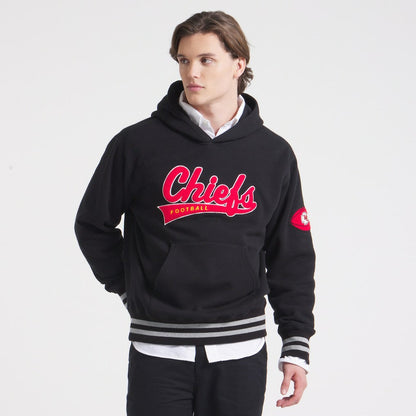 Kansas City Chiefs x Todd Snyder Relaxed Canadian Fleece Hoodie - Black online