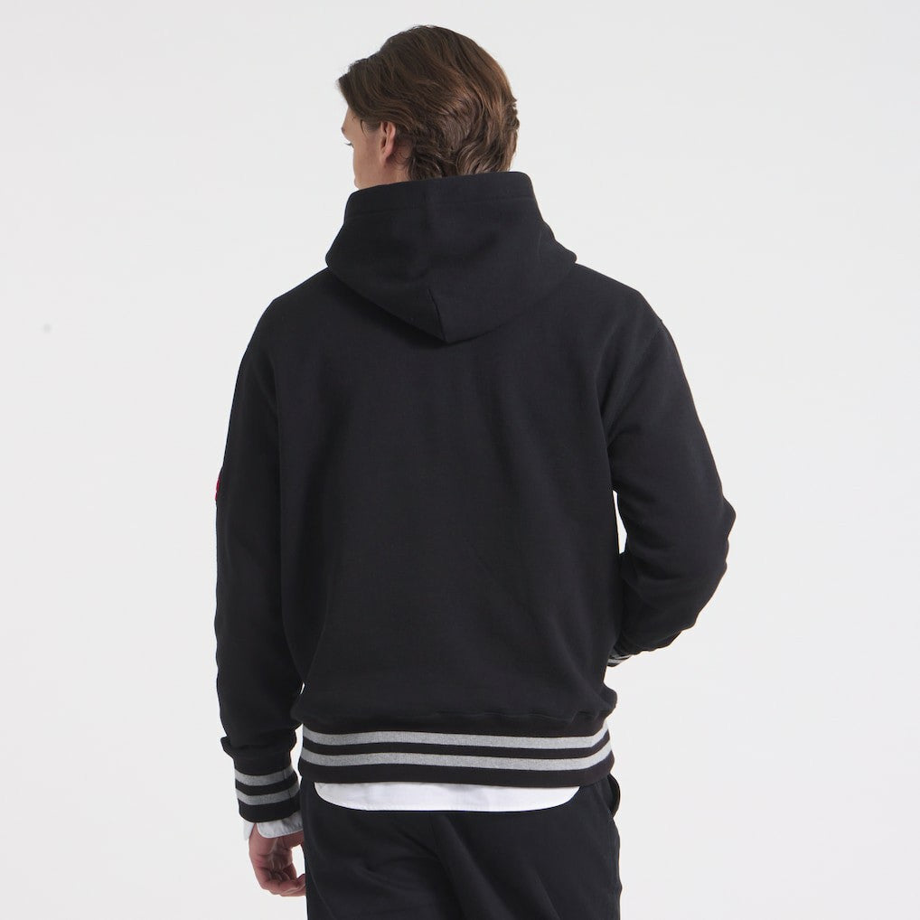 Kansas City Chiefs x Todd Snyder Relaxed Canadian Fleece Hoodie - Black online