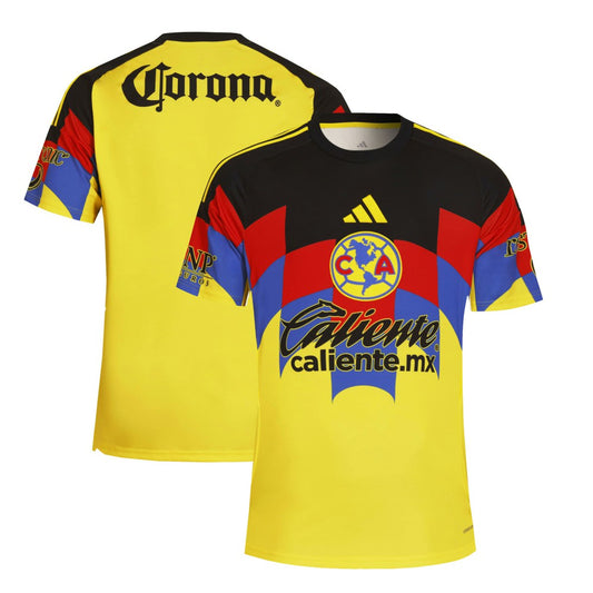 Club America 2025/26 Home Replica Jersey - Yellow | Adidas cheap