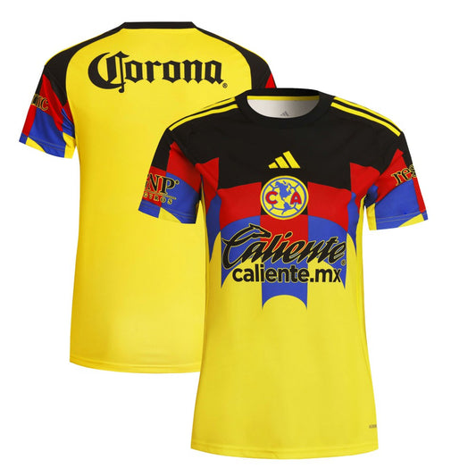 Club America Women's 2025/26 Home Replica Jersey - Yellow | Adidas online
