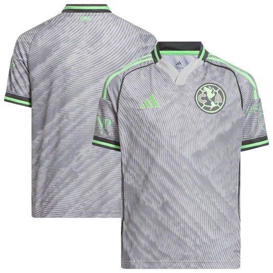 Club America Youth 2025 Third Replica Jersey - Gray | Adidas discount