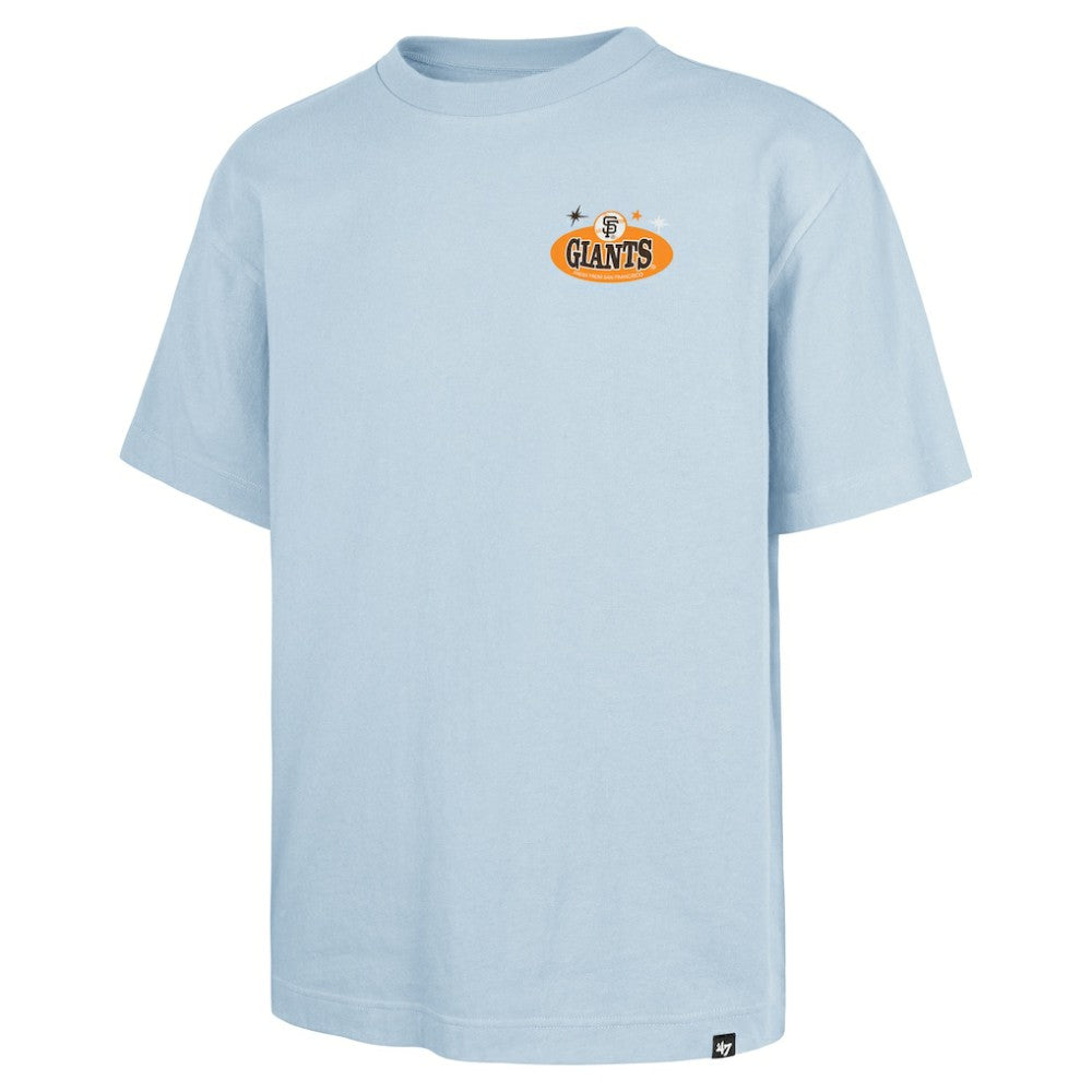 San Francisco Giants Ice Cream Parlor Foundation T-Shirt - Light Blue | 47 brand