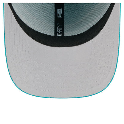 Miami Dolphins New Era Stripes 39THIRTY Flex Hat - Aqua for sale