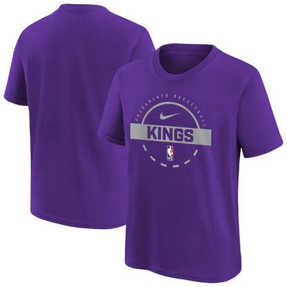 Sacramento Kings Youth Practice T-Shirt - Purple | Nike outlet