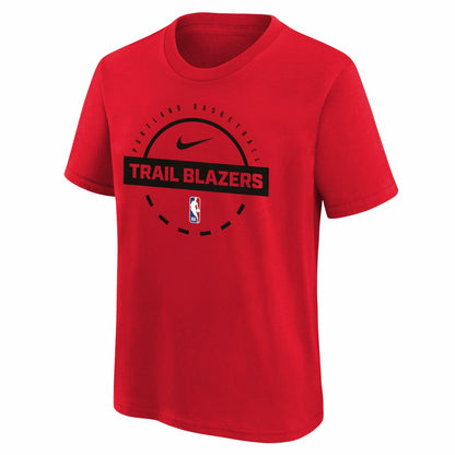 Portland Trail Blazers Youth Practice T-Shirt - Red | Nike shop
