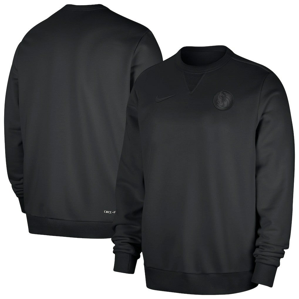 Dallas Mavericks Authentic Standard Issue Travel Dri-FIT Sweatshirt sale - Black | Nike outlet