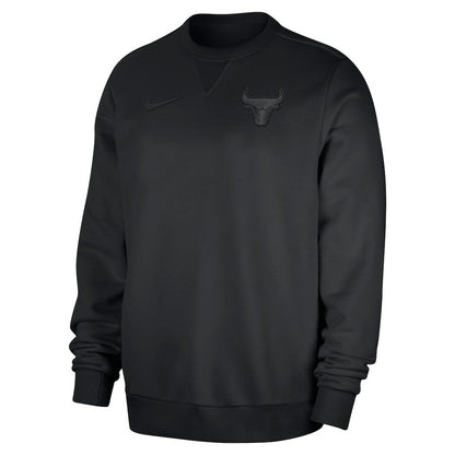 Chicago Bulls Authentic Standard Issue Travel Dri-FIT Sweatshirt - Black | Nike shop