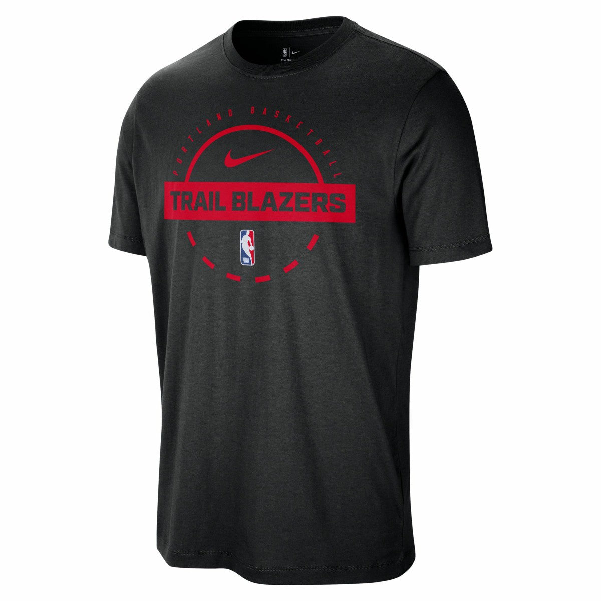 Portland Trail Blazers Authentic Practice T-Shirt - Black | Nike for sale