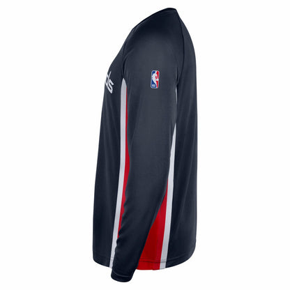 Washington Wizards 2025/26 Authentic Pre-Game Legend Dri-FIT Long Sleeve Shooting Shirt - Navy | Nike online