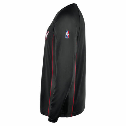 Miami Heat 2025/26 Authentic Pre-Game Legend Dri-FIT Long Sleeve Shooting Shirt - Black | Nike outlet