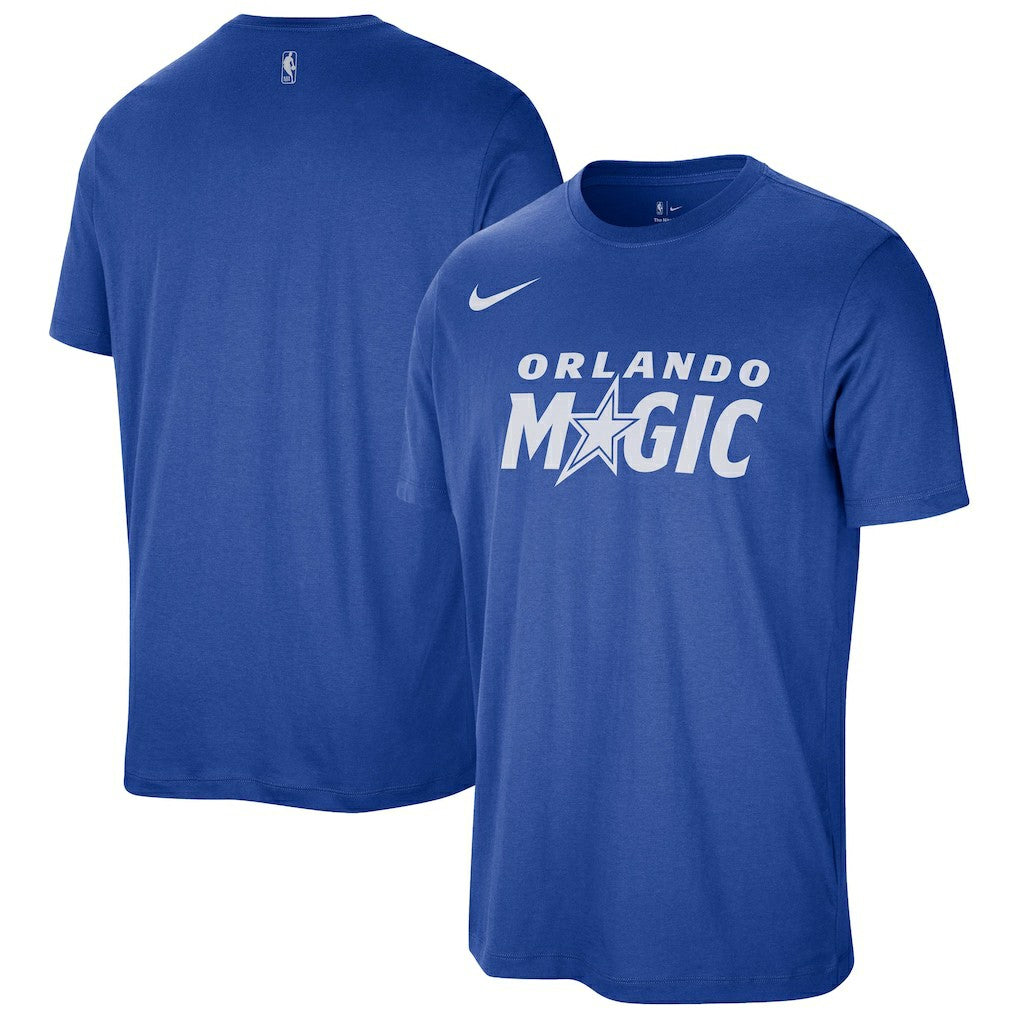 Orlando Magic Unisex Team Wordmark Essential T-Shirt - Blue | Nike shop