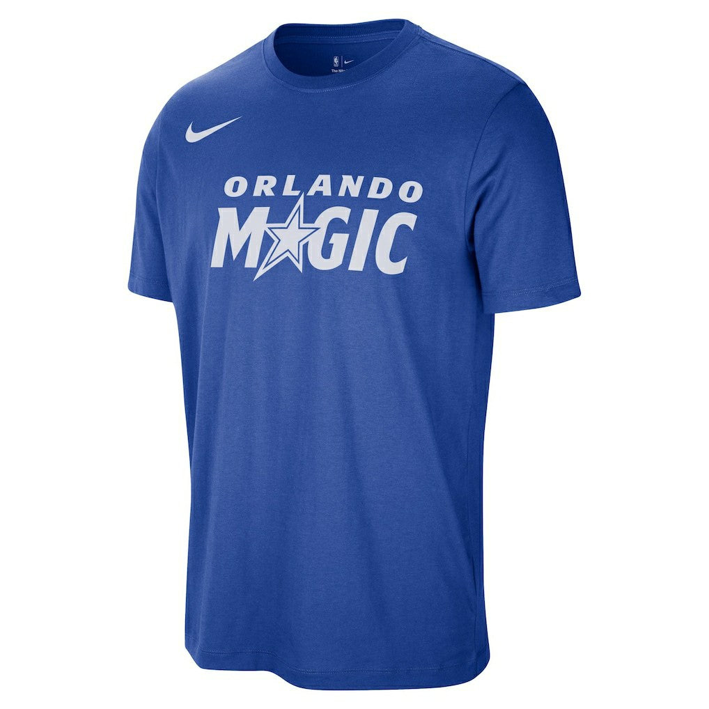 Orlando Magic Unisex Team Wordmark Essential T-Shirt - Blue | Nike shop