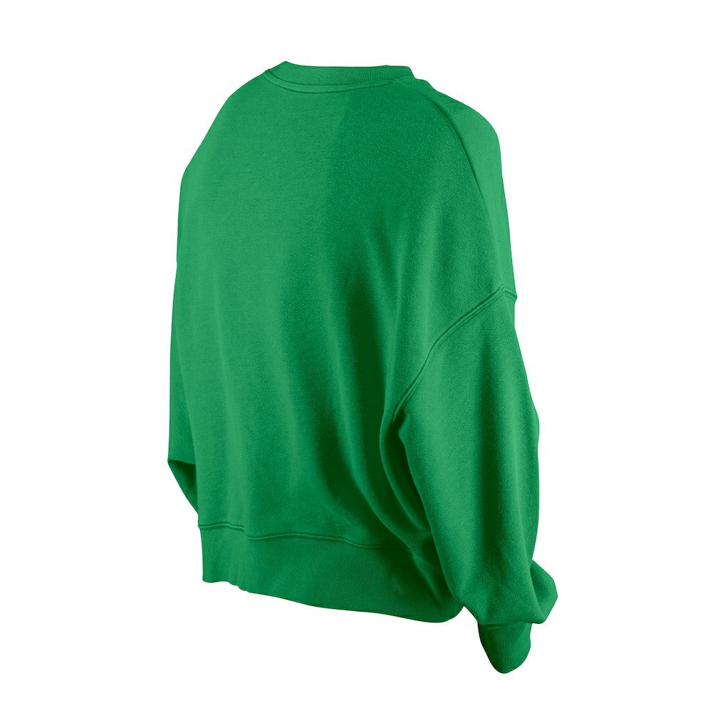 Boston Celtics Women's Boxy Throwback Mineral Wash Sweatshirt - Kelly Green | New Era on sale