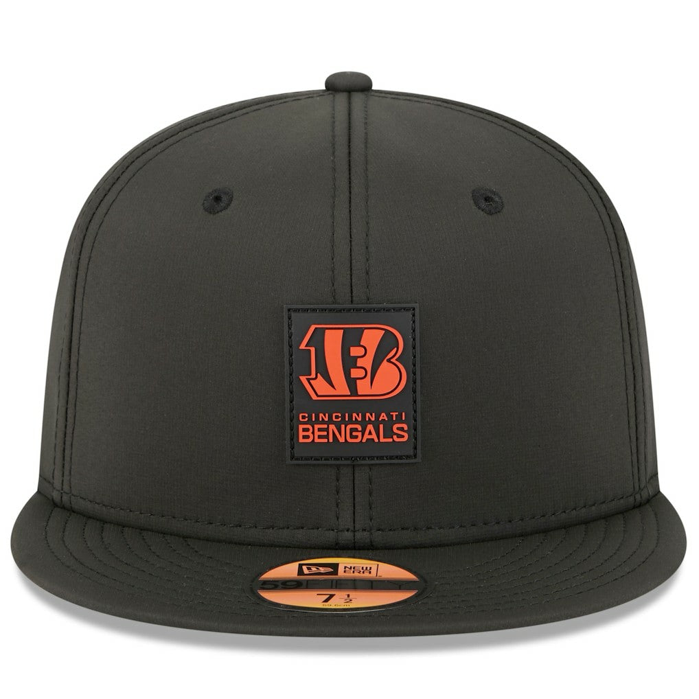 Cincinnati Bengals New Era 2025 Sideline 59FIFTY Fitted Hat - Black cheap