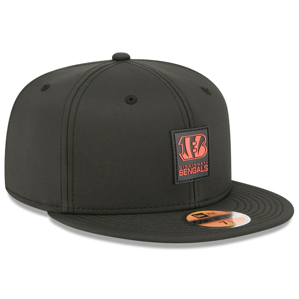 Cincinnati Bengals New Era 2025 Sideline 59FIFTY Fitted Hat - Black cheap