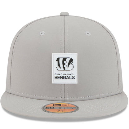 Cincinnati Bengals New Era 2025 Sideline 59FIFTY Fitted Hat - Gray discount