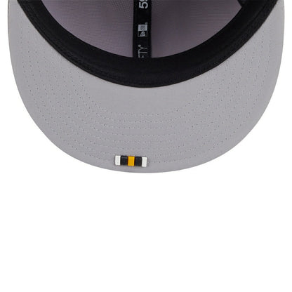 Pittsburgh Steelers New Era 2025 Sideline 59FIFTY Fitted Hat - Gray cheap