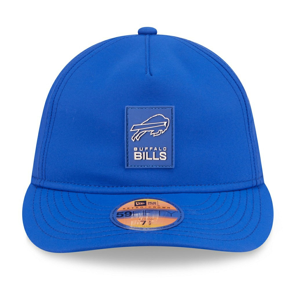 Buffalo Bills New Era 2025 Sideline Retro Crown 59FIFTY Fitted Hat - Royal discount