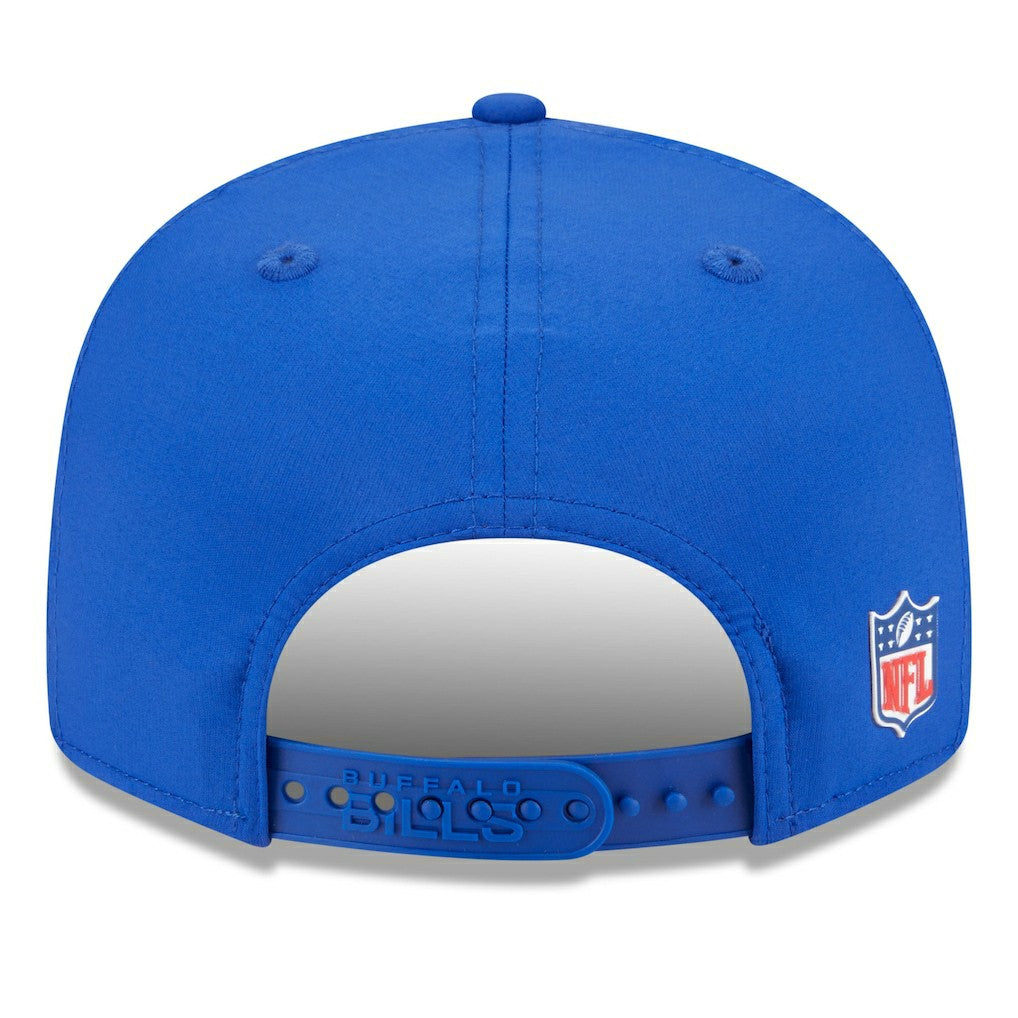 Buffalo Bills New Era 2025 Sideline Split Panel 9FIFTY Snapback Hat - Royal sale