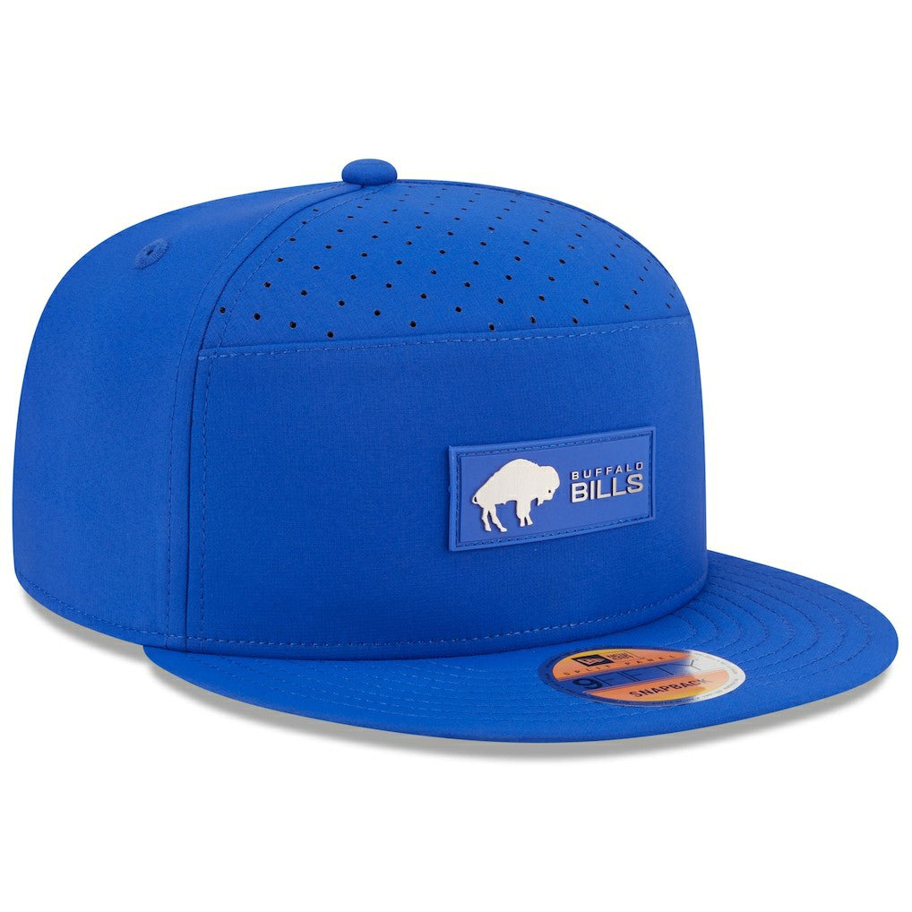 Buffalo Bills New Era 2025 Sideline Throwback Split Panel 9FIFTY Snapback Hat - Royal for sale