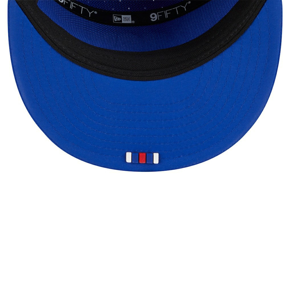Buffalo Bills New Era 2025 Sideline Throwback Split Panel 9FIFTY Snapback Hat - Royal for sale