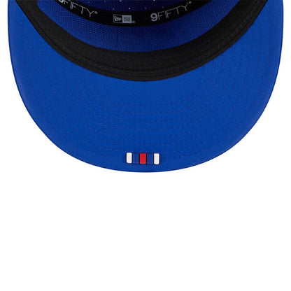 Buffalo Bills New Era 2025 Sideline Throwback Split Panel 9FIFTY Snapback Hat - Royal for sale
