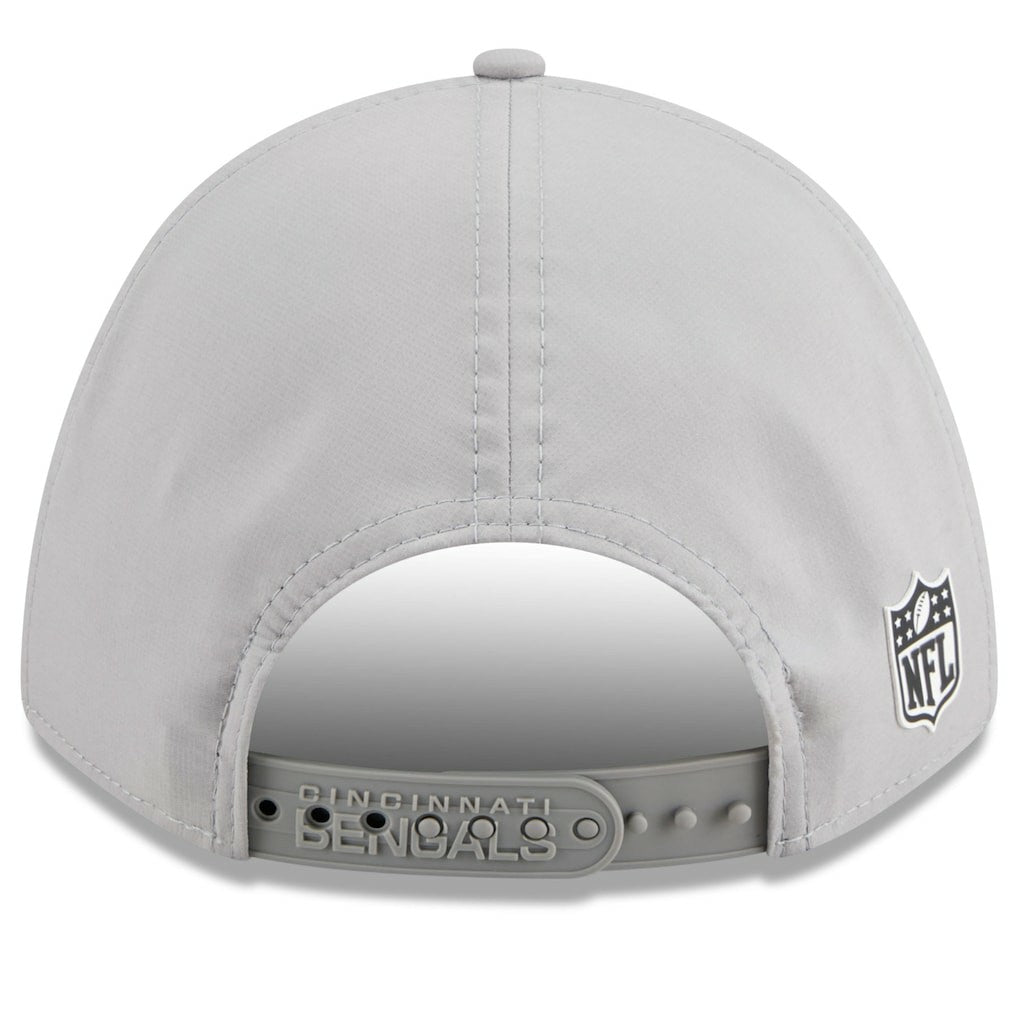 Cincinnati Bengals New Era 2025 Sideline M-Crown 9FORTY Adjustable Hat - Gray for sale