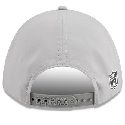 Cincinnati Bengals New Era 2025 Sideline M-Crown 9FORTY Adjustable Hat - Gray for sale