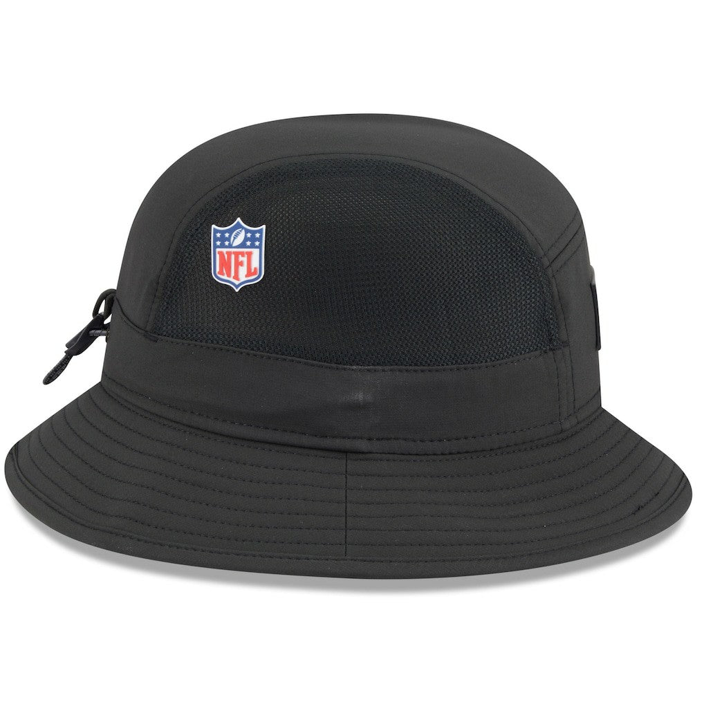 Pittsburgh Steelers New Era 2025 Sideline Bucket Hat - Black discount
