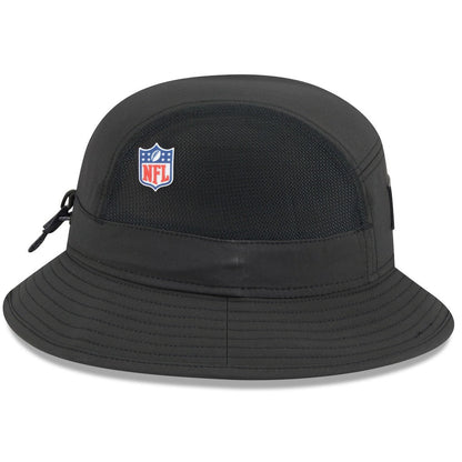Pittsburgh Steelers New Era 2025 Sideline Bucket Hat - Black discount