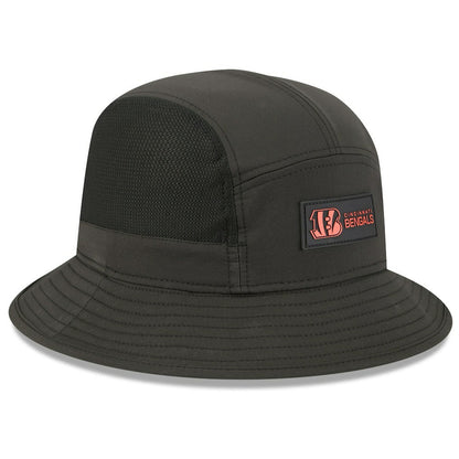 Cincinnati Bengals New Era 2025 Sideline Bucket Hat - Black for sale