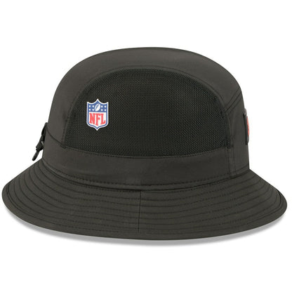 Cincinnati Bengals New Era 2025 Sideline Bucket Hat - Black for sale