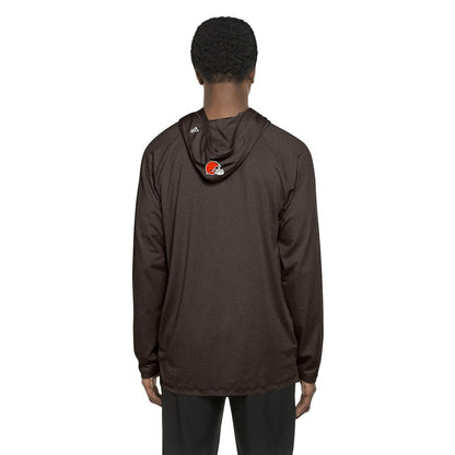 Cleveland Browns New Era Functional Fandom Hoodie - Brown for sale