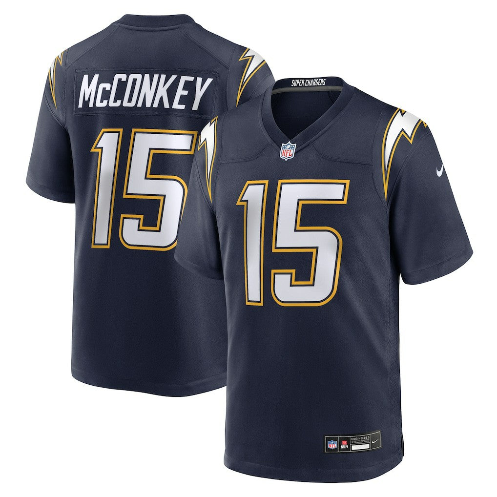 Ladd McConkey Los Angeles Chargers Alternate Super Chargers Game Player Jersey - Navy | Nike on sale