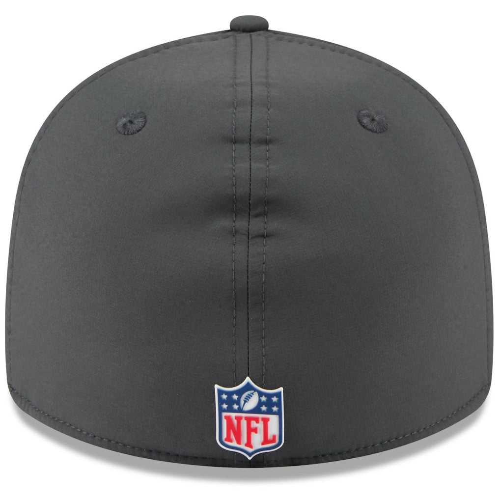 Pittsburgh Steelers New Era 2025 Sideline Cold Weather Retro Crown 59FIFTY Fitted Hat - Charcoal for sale