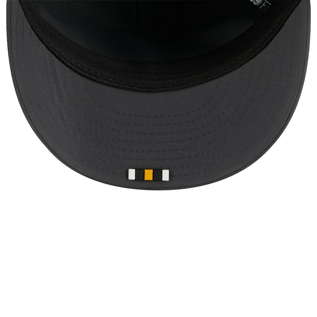 Pittsburgh Steelers New Era 2025 Sideline Cold Weather Retro Crown 59FIFTY Fitted Hat - Charcoal for sale